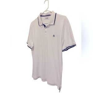 Original Penguin White Polo with Black Accents in new conditions